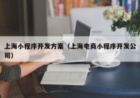 上海小程序开发方案（上海电商小程序开发公司）