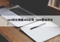seo优化搜盈seo公司（seo整站优化）